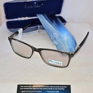 BlueTech Computer Glasses, 55-17-140, Olive Laminate